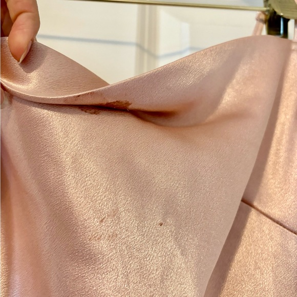 Birdy Grey Lisa Dress Rose Gold Satin - Picture 6 of 8